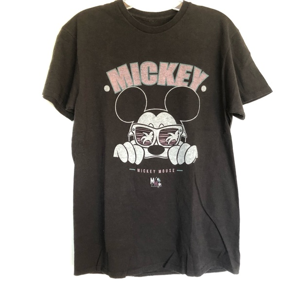 Junk Food Disney’s Mickey Mouse Sunglasses T Shirt - Picture 1 of 4